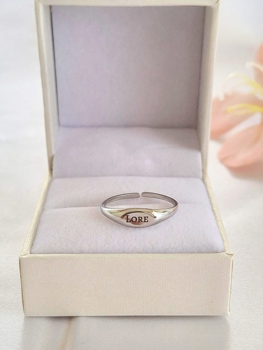 Anillo personalizado