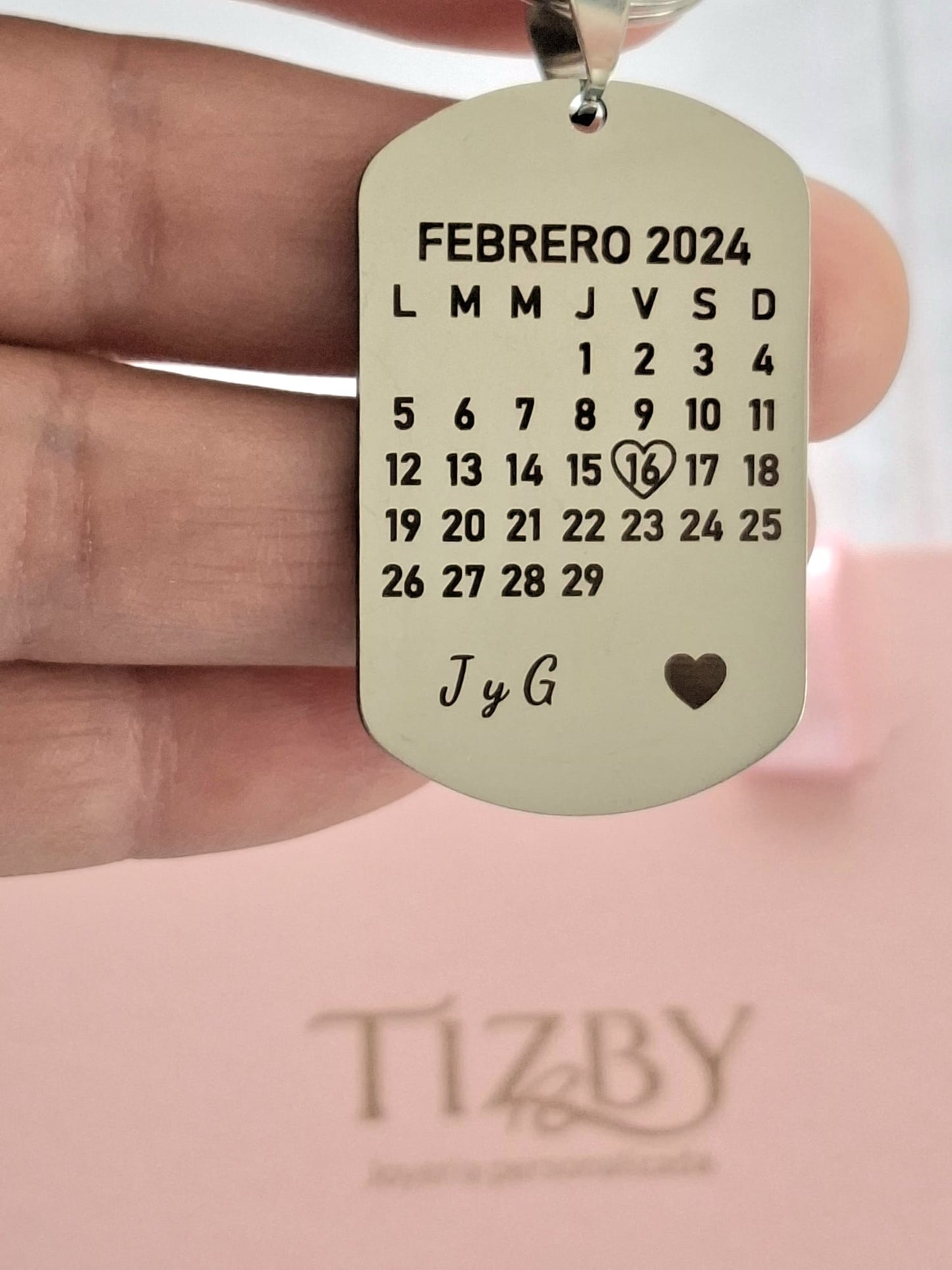 Llavero Calendario