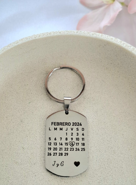 Llavero Calendario
